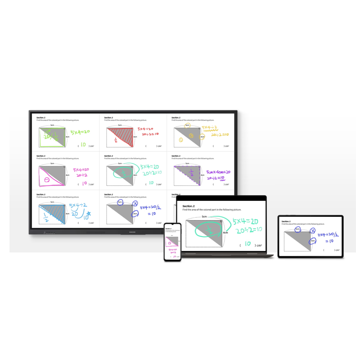 Partage intelligent sans fil sur plusieurs appareils