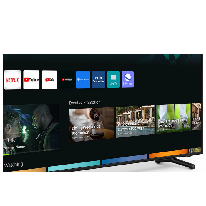 Centralisez la découverte de contenu et les promotions : Smart Hub