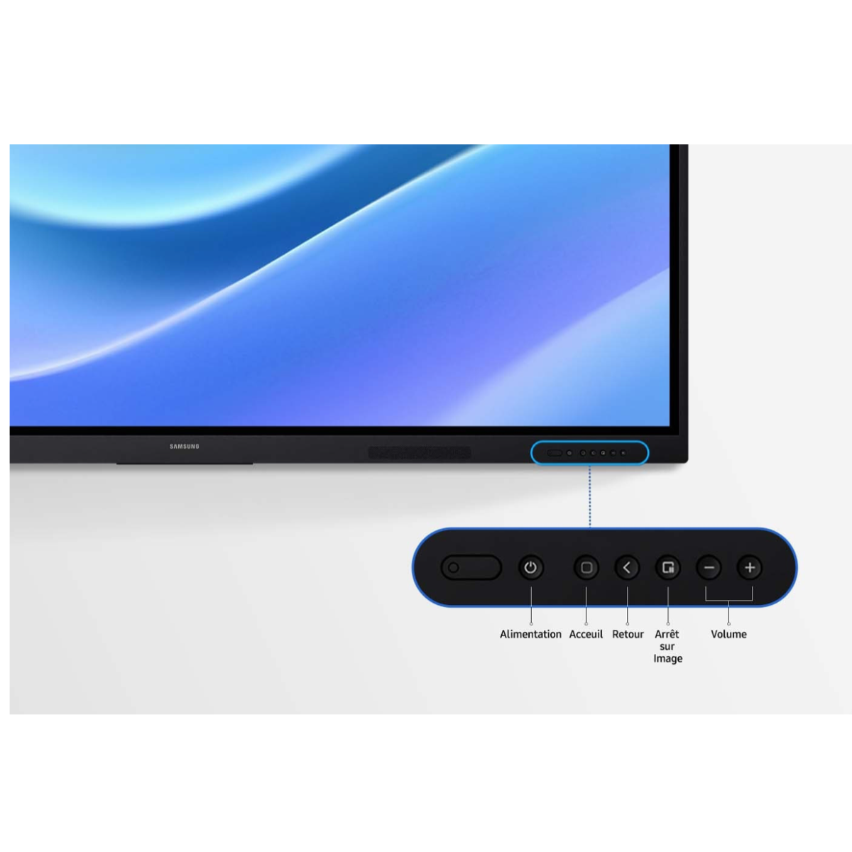 Accès facile aux commandes