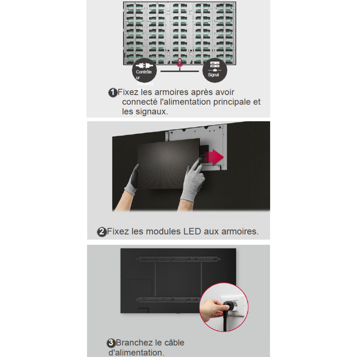 Installation simple et rapide