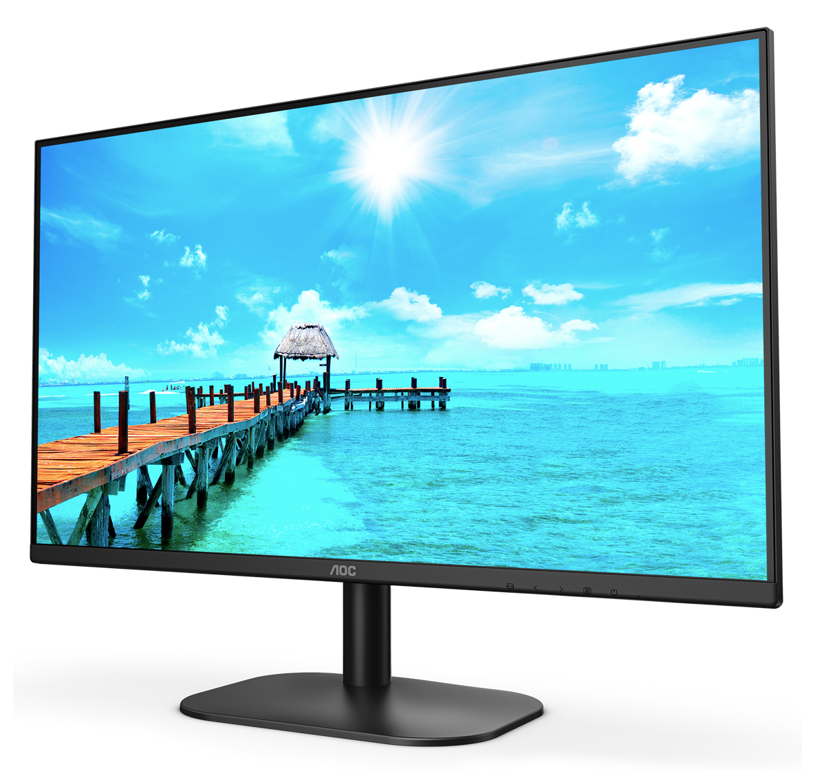 Moniteur IPS fin et élégant offrant des couleurs vibrantes Moniteur IPS fin et élégant offrant des couleurs vibrantes