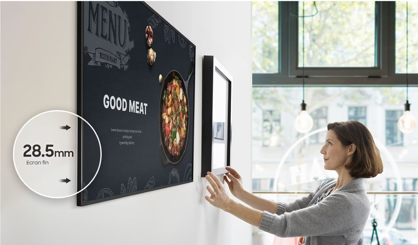 Un minimum d´espace pour un impact maximal