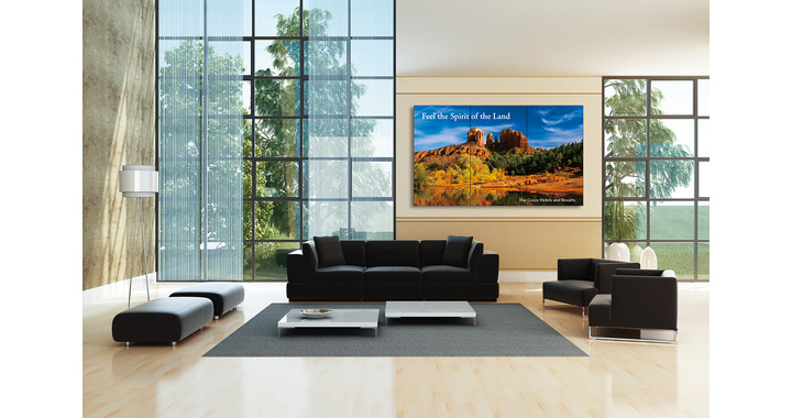 Un écran vidéo original et unique