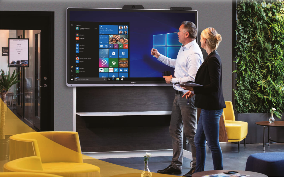 Sharp Windows Collaboration Display