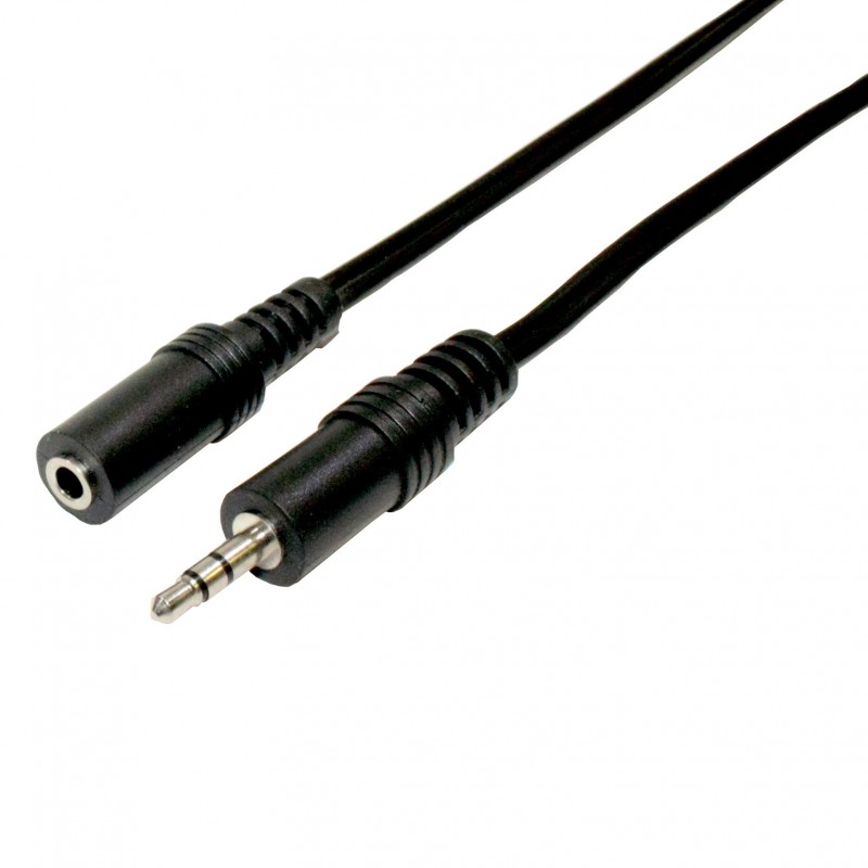DCU Tecnologic Câble Audio Jack 3.5mm Mâle/Femelle Stéréo