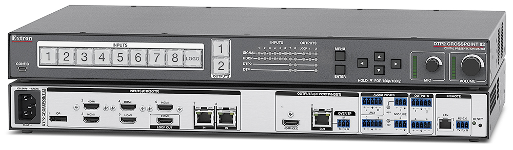 Extron DTP2 CrossPoint 82