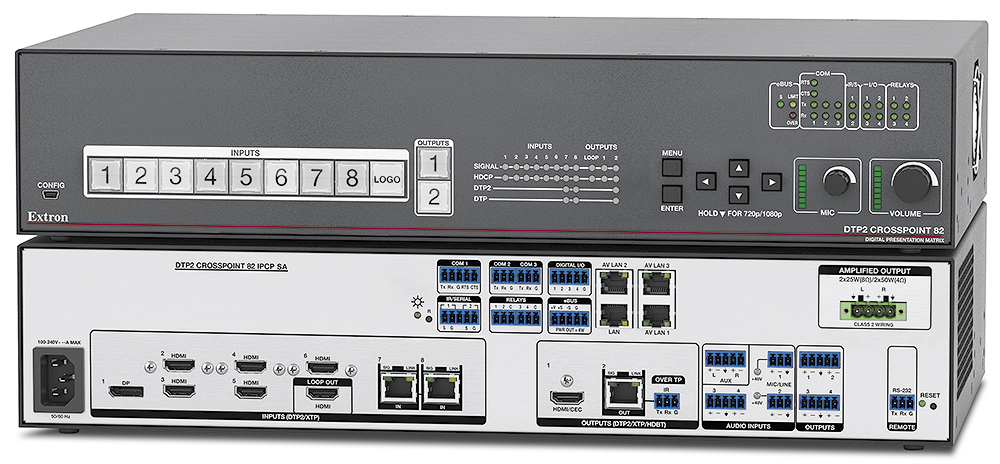 Extron DTP2 CrossPoint 82 IPCP SA