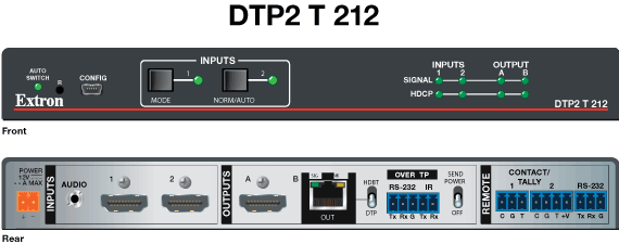 Extron DTP2 T 212