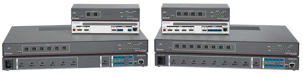 Extron Gamme SW HD 4K Plus Extron Gamme SW HD 4K Plus