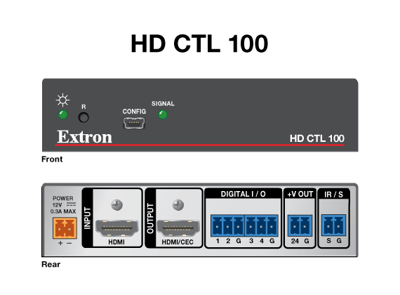 Extron HD CTL 100 Extron HD CTL 100