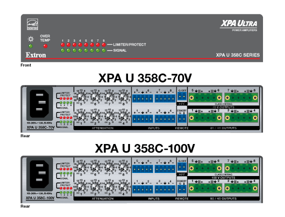 Extron XPA U 358C Extron XPA U 358C