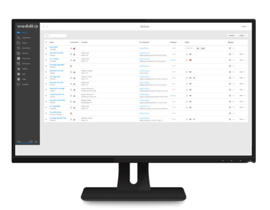 Interface de gestion des périphériques