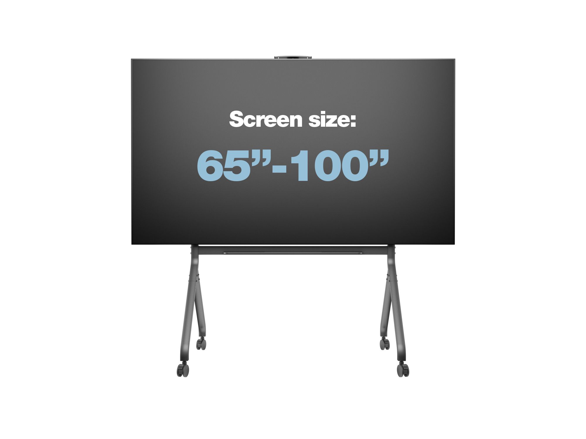 Compatible avec la plupart des écrans grand format