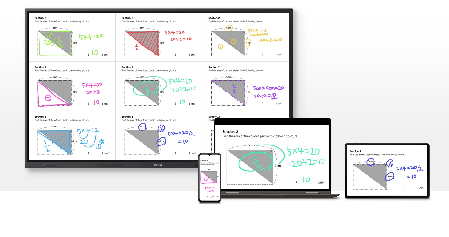 Partage intelligent sans fil sur plusieurs appareils